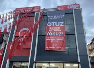 Asgari Ücret Mesajı: CHP Sakarya İl Başkanlığı’ndan Otuz Altında Yokuz news-22112024-105038