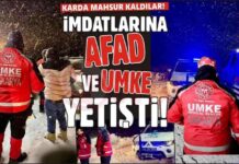 Karda Mahsur Kalan Vatandaşlara AFAD ve UMKE’den Yardım news-26112024-111549