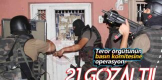 Terör Örgütü Basın Komitesine Operasyon: 21 Gözaltı! news-27112024-022308