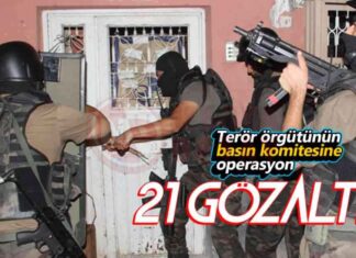 Terör Örgütü Basın Komitesine Operasyon: 21 Gözaltı! news-27112024-022308