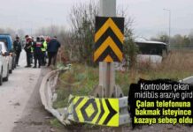 Telefonuna bakarken kaza yapan kişinin hikayesi news-27112024-203206