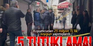 25 Milyon TL Değerindeki Kuyumcu Soygunundan 5 Kişi Tutuklandı 25-milyon-tl-deerindeki-kuyumcu-soygunundan-5-kii-tutukland