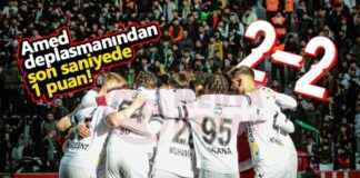 Amedspor deplasmanında alınan 1 puan: 2-2 amedspor-deplasmannda-alnan-1-puan-2-2