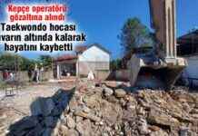 Taekwondo hocası duvar altında hayatını kaybetti taekwondo-hocas-duvar-altnda-hayatn-kaybetti