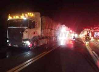 Tomruk yüklü tırın balataları alev aldı – Haber tomruk-ykl-trn-balatalar-alev-ald-haber