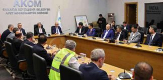 Alemdar, ilçe belediye başkanlarıyla toplantı yaptı. alemdar-ile-belediye-bakanlaryla-toplant-yapt