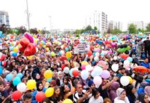 Ali Asaf için gökyüzüne bırakılan binlerce balon ali-asaf-iin-gkyzne-braklan-binlerce-balon