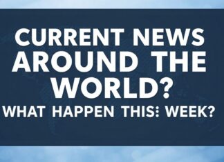 Dünya’da Güncel Olayan Haberler: Bu Hafta Neler Oldu? Current News Around the World: What Happened This Week?