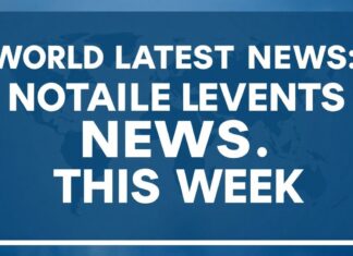 Dünyadan En Son Haberler: Bu Hafta Dikkat Çeken Olaylar World Latest News: Notable Events This Week