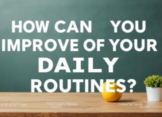 Günlük Rutinlerinizin Kalitesini Nasıl Artırabilirsiniz? How Can You Improve the Quality of Your Daily Routines?