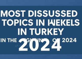 Türkiye’de 2024 Yılı Başlangıcında En Çok Konuşulan Konular Most Discussed Topics in Turkey at the Beginning of 2024