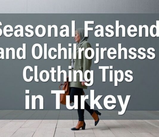 Türkiye’de Mevsimlik Moda Trendleri ve Giyim İpuçları Seasonal Fashion Trends and Clothing Tips in Turkey